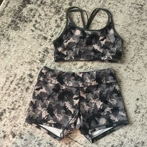 BRA ONLY - Born Primitive Bra/Short Work out Set Med